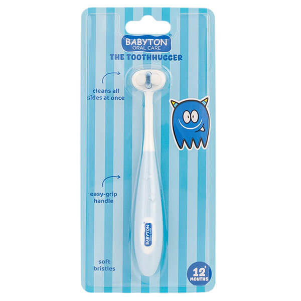 Babyton Toothhugger 3D Kids Toothbrush Coco for Easy Cleaning by Beauty Care Bag