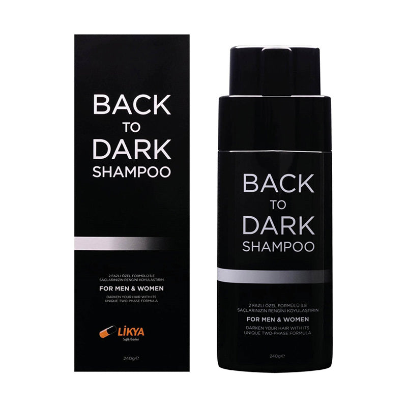 Back To Dark Shampoo Darkening Cocoa Extract Formula 240 ml by Beauty Care Bag