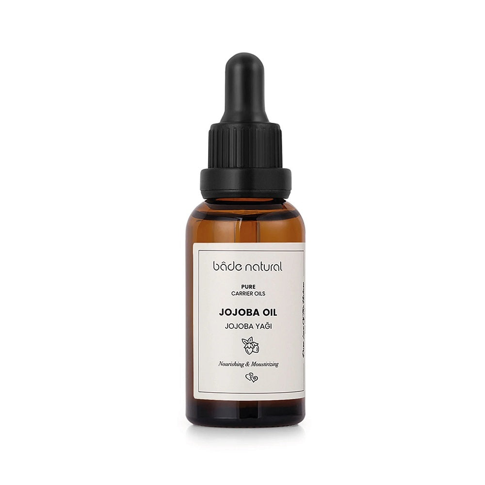Bade Natural 100% Pure Jojoba Oil for Balanced Skin & Hair 30 ml by Beauty Care Bag