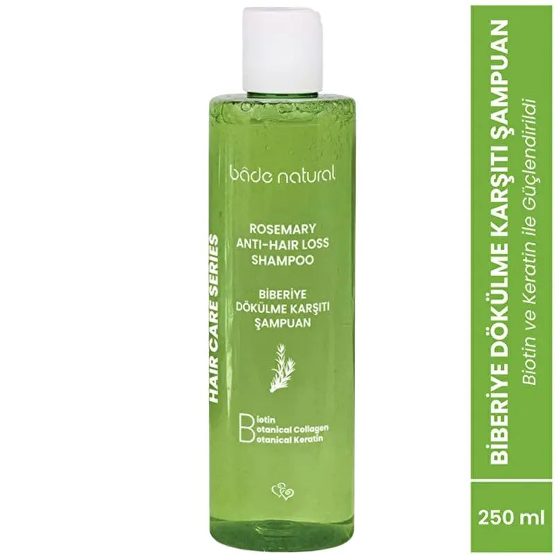 Bade Natural Rosemary Hair Care Shampoo for Volume 250ml by Beauty Care Bag