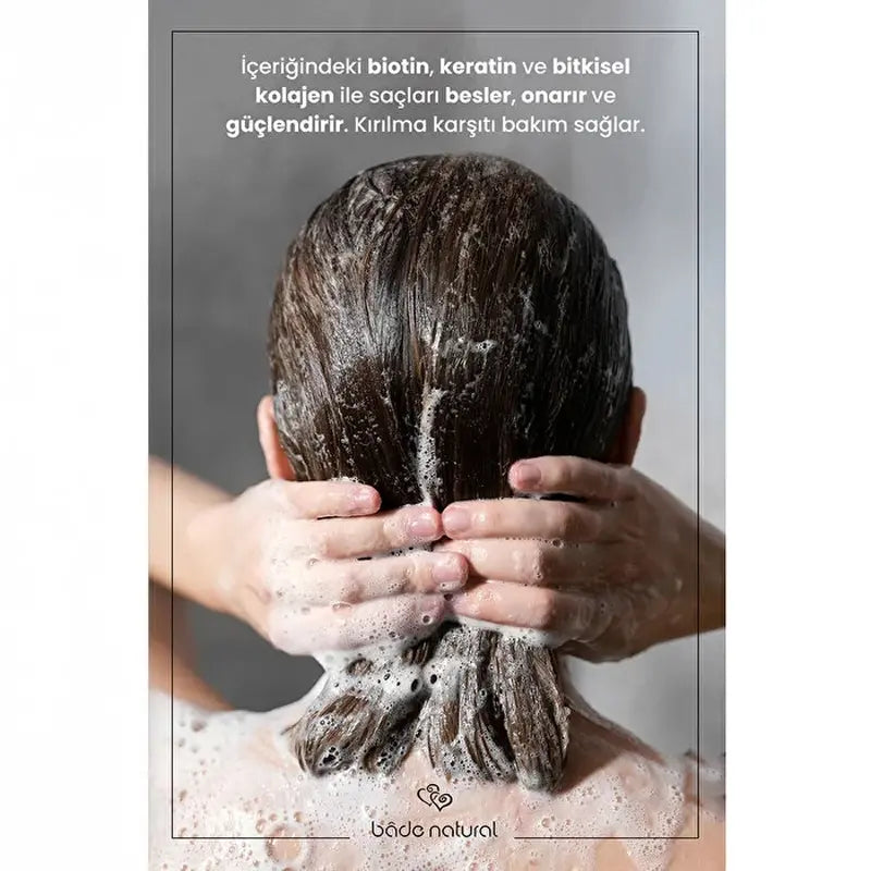 Bade Natural Rosemary Hair Care Shampoo for Volume 250ml by Beauty Care Bag
