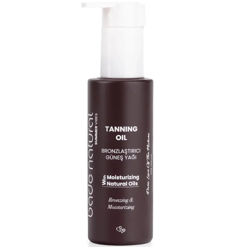 Bade Natural Bronzing Sun Oil for Natural Tan 100ml by Beauty Care Bag