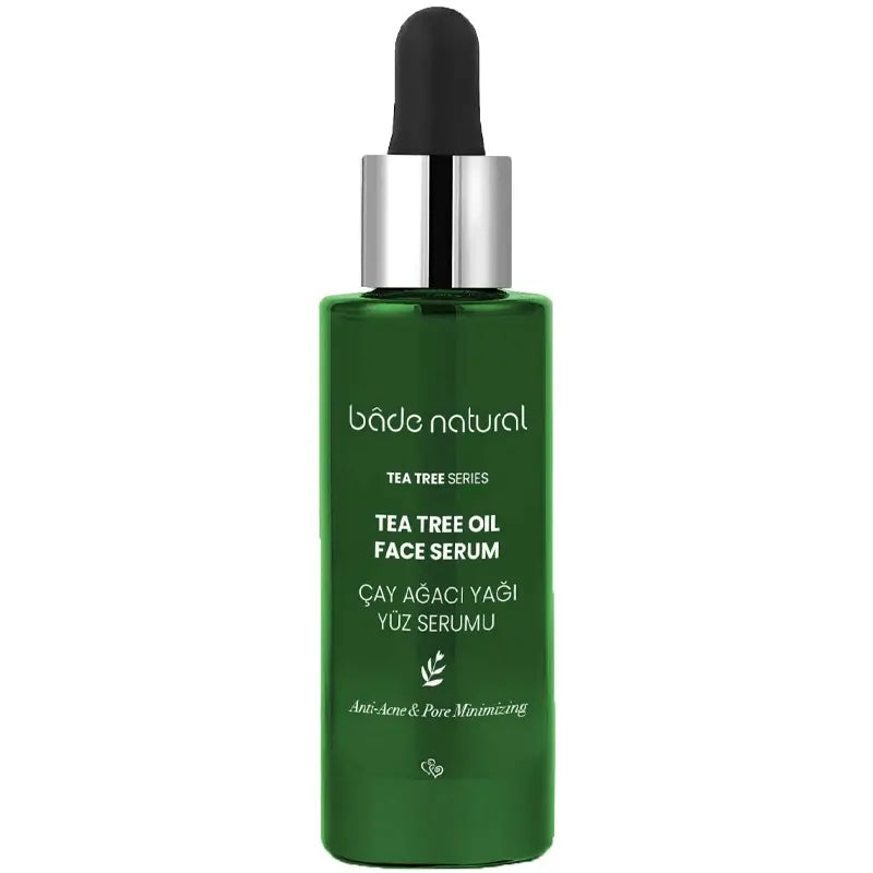 Bade Natural Tea Tree Oil Face Serum for Oily Skin 30ml by Beauty Care Bag