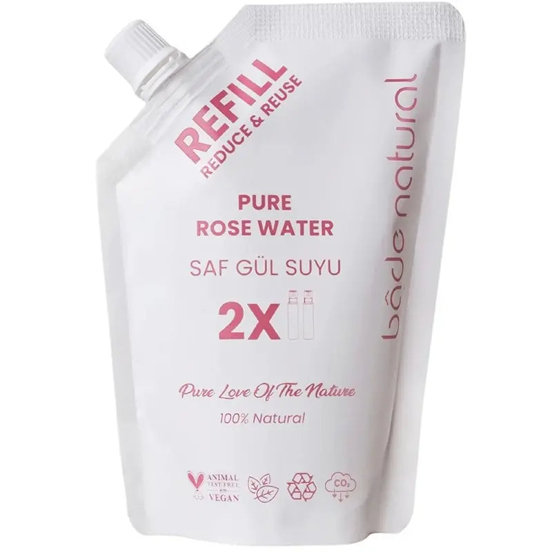 Bade Natural Pure Rose Water Soothing Toner Refill 200ml by Beauty Care Bag