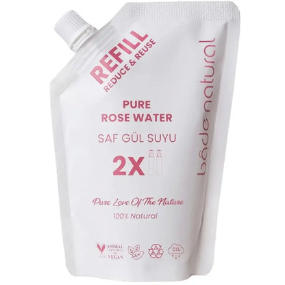Bade Natural Pure Rose Water Soothing Toner Refill 200ml by Beauty Care Bag