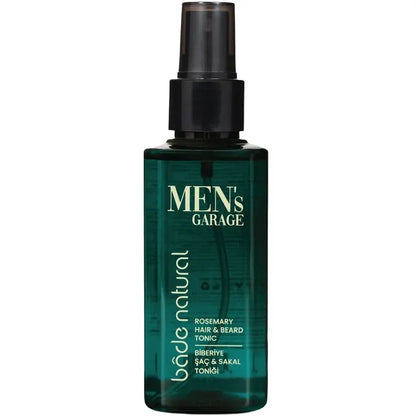 Bade Natural Men's Garage Rosemary Hair & Beard Tonic 150ml by Beauty Care Bag