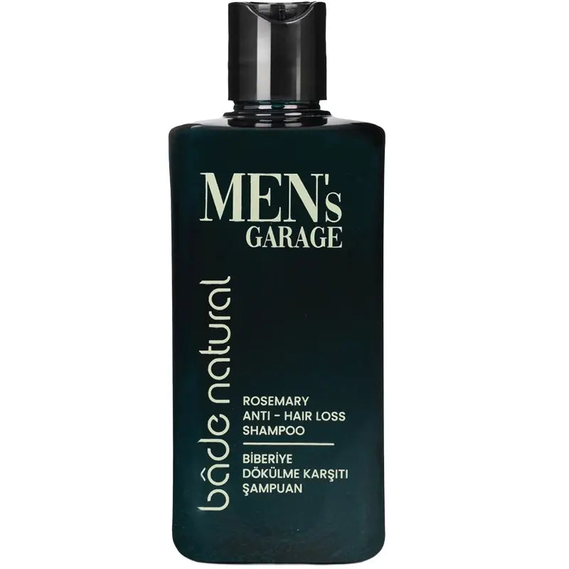 Bade Natural Men's Garage Rosemary Hair Strengthening Shampoo 300ml by Beauty Care Bag