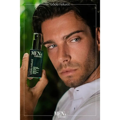 Bade Natural Men's Garage Rosemary Hair & Beard Serum 50ml by Beauty Care Bag