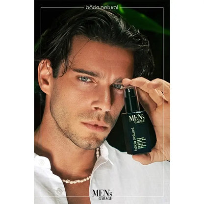Bade Natural Men's Garage Rosemary Hair & Beard Serum 50ml by Beauty Care Bag