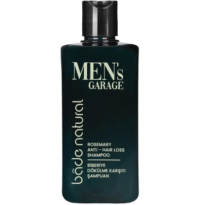 Bade Natural Men's Garage Rosemary Hair Strengthening Shampoo 300ml by Beauty Care Bag