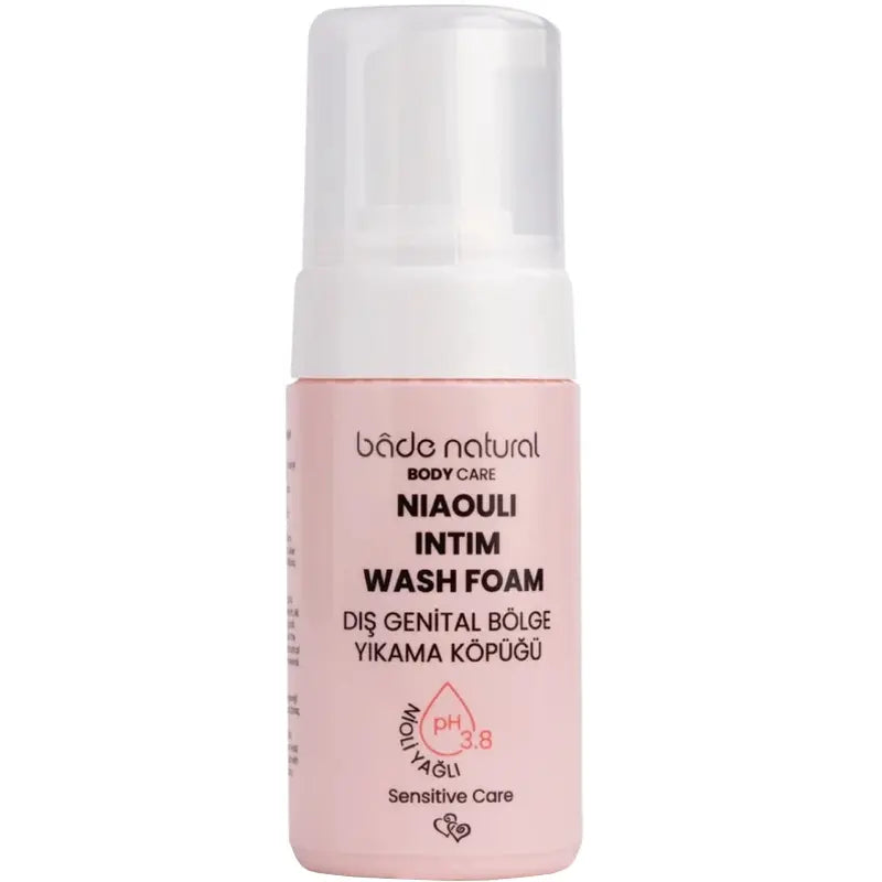 Bade Natural Niaouli Intim Wash Foam for Freshness 100ml by Beauty Care Bag