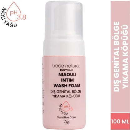 Bade Natural Niaouli Intim Wash Foam for Freshness 100ml by Beauty Care Bag