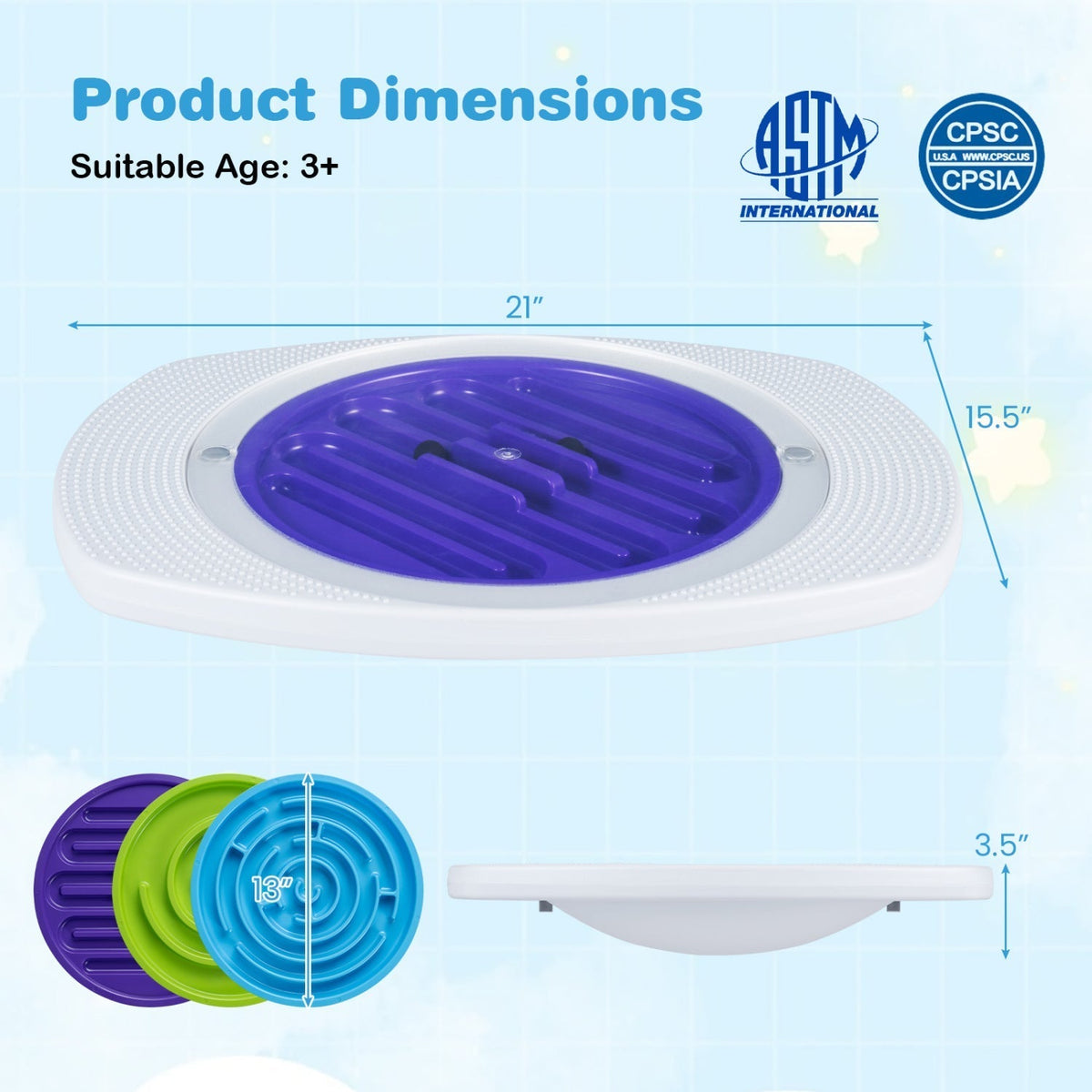 Balance Board Maze for Kids with 3 Difficulty LevelsBalance BoardTorqelo.com