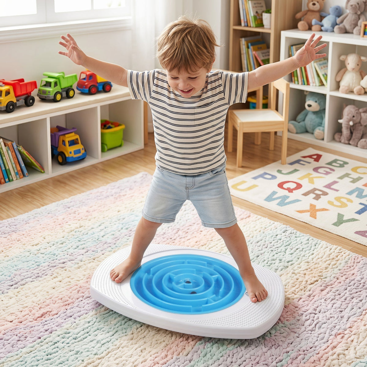 Balance Board Maze for Kids with 3 Difficulty LevelsBalance BoardTorqelo.com