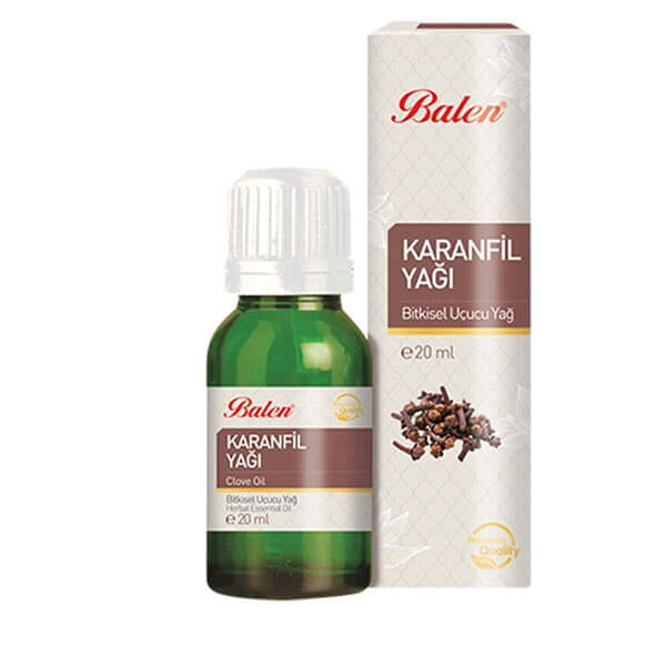 Balen Clove Oil Distilled Pure Essential Oil 20 ml by Beauty Care Bag
