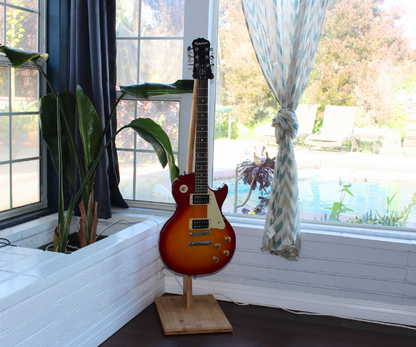 Bamboo Guitar Stand by COR Surf