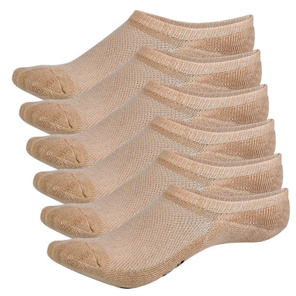Invisible No Show Bamboo Rayon Socks by Bamboo Sports