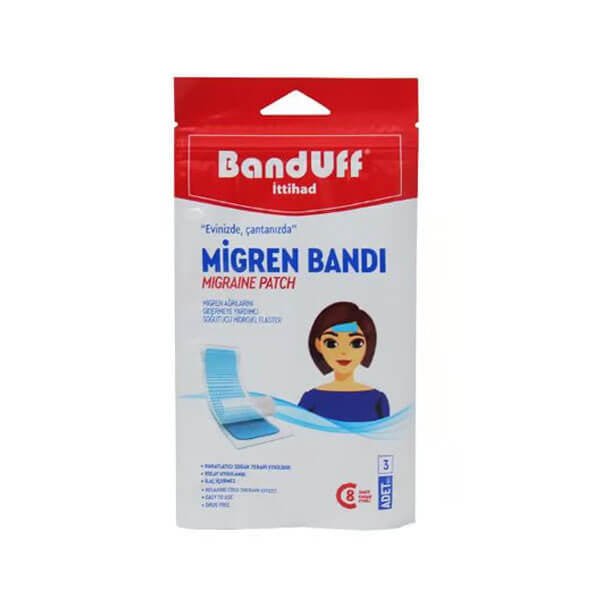 Banduff Migraine Cooling Patch by Beauty Care Bag