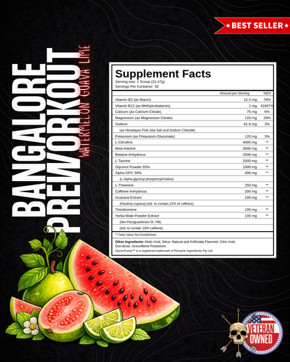 BANGALORE | PRE WORKOUT by Alpha Country Training + Nutrition