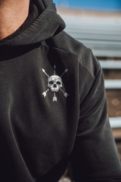 MEN'S | BASE LAYER HOODIE : BLACK by Alpha Country Training + Nutrition