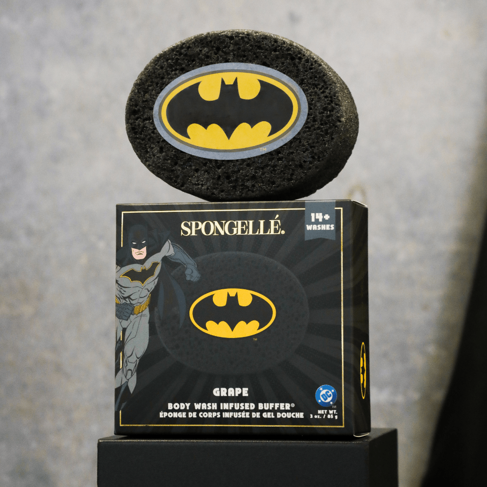 Batman™ Grape Body Buffer | DC SuperheroBody Wash Infused BufferTorqelo.com