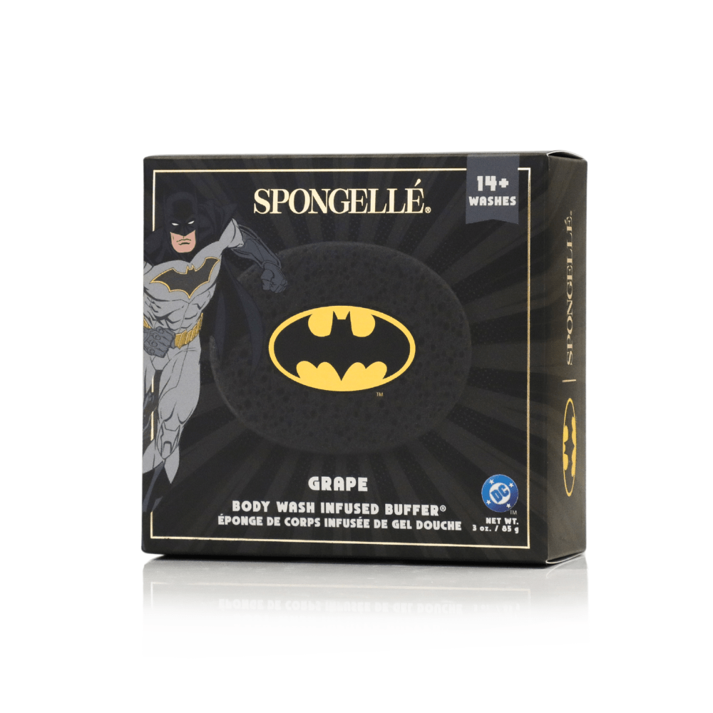 Batman™ Grape Body Buffer | DC SuperheroBody Wash Infused BufferTorqelo.com