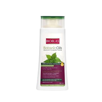 Bioblas Nettle Oil Shampoo for Hair Loss Prevention and Volumizing - 12.18 fl oz by Beauty Care Bag