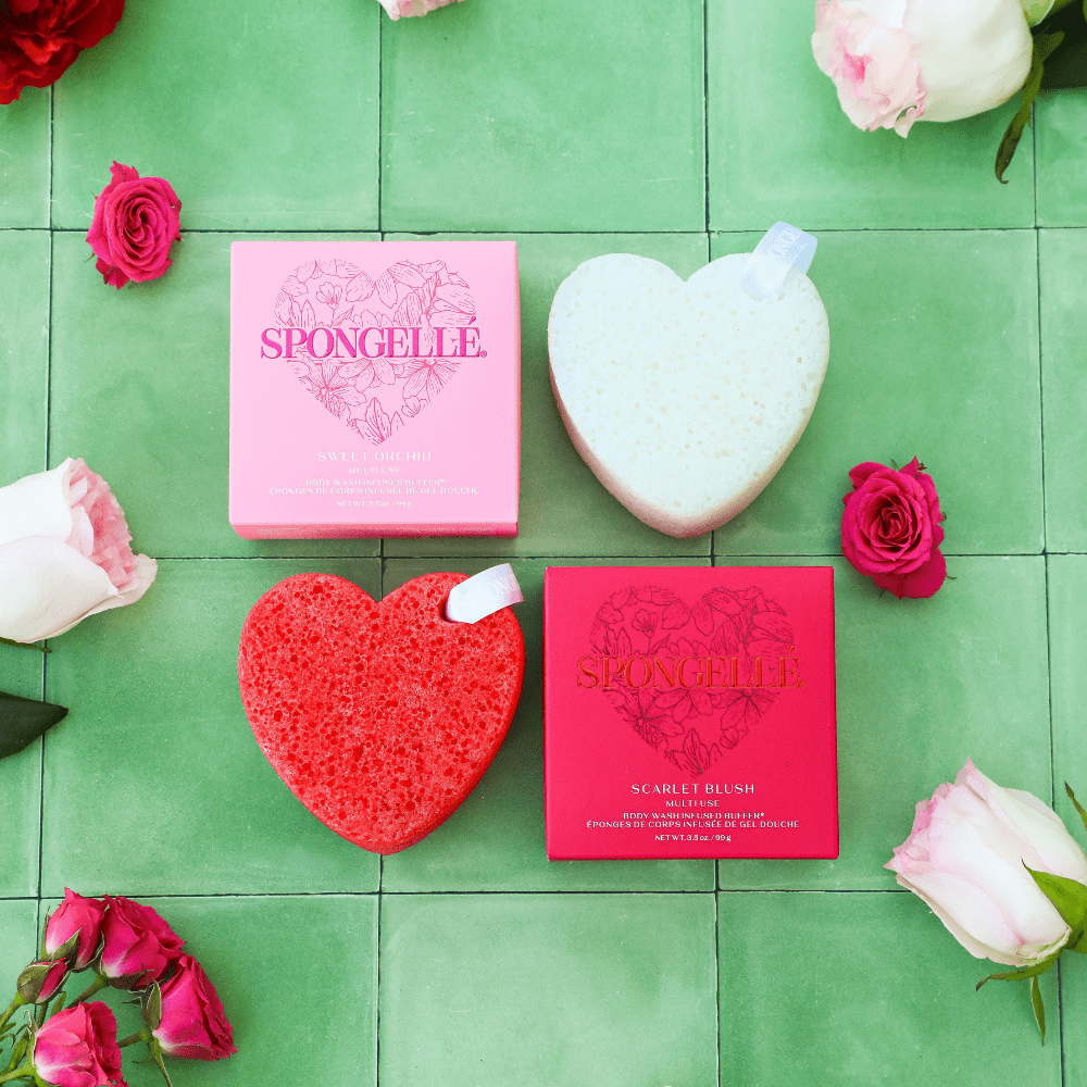 Be Mine Heart Buffer SetBody Wash Infused BufferTorqelo.com