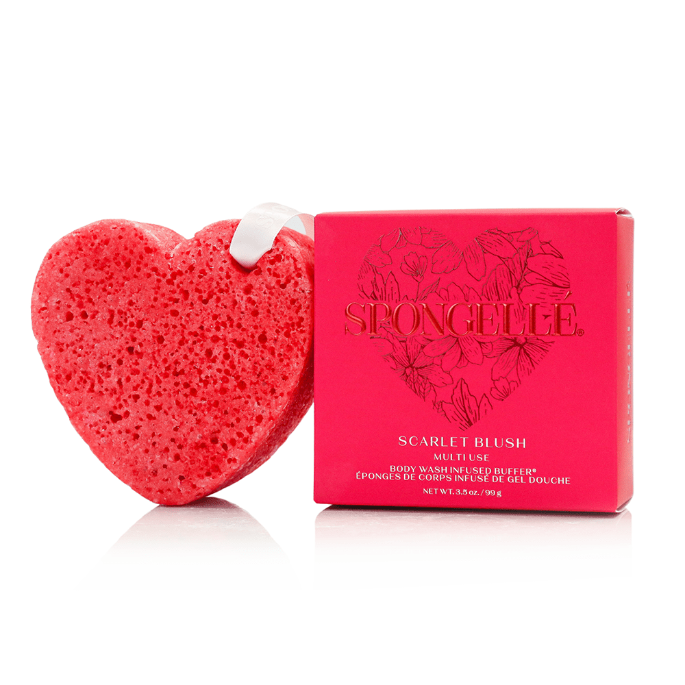 Be Mine Heart Buffer SetBody Wash Infused BufferTorqelo.com