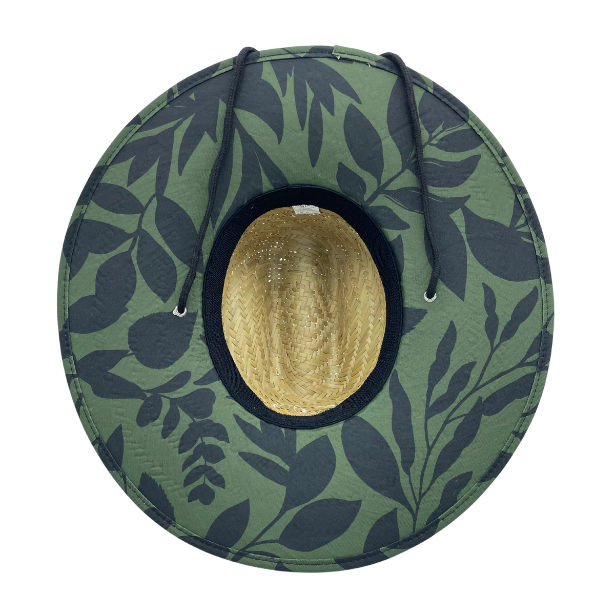 Straw Beach Lifeguard Sun Hat - Kona Green by COR Surf