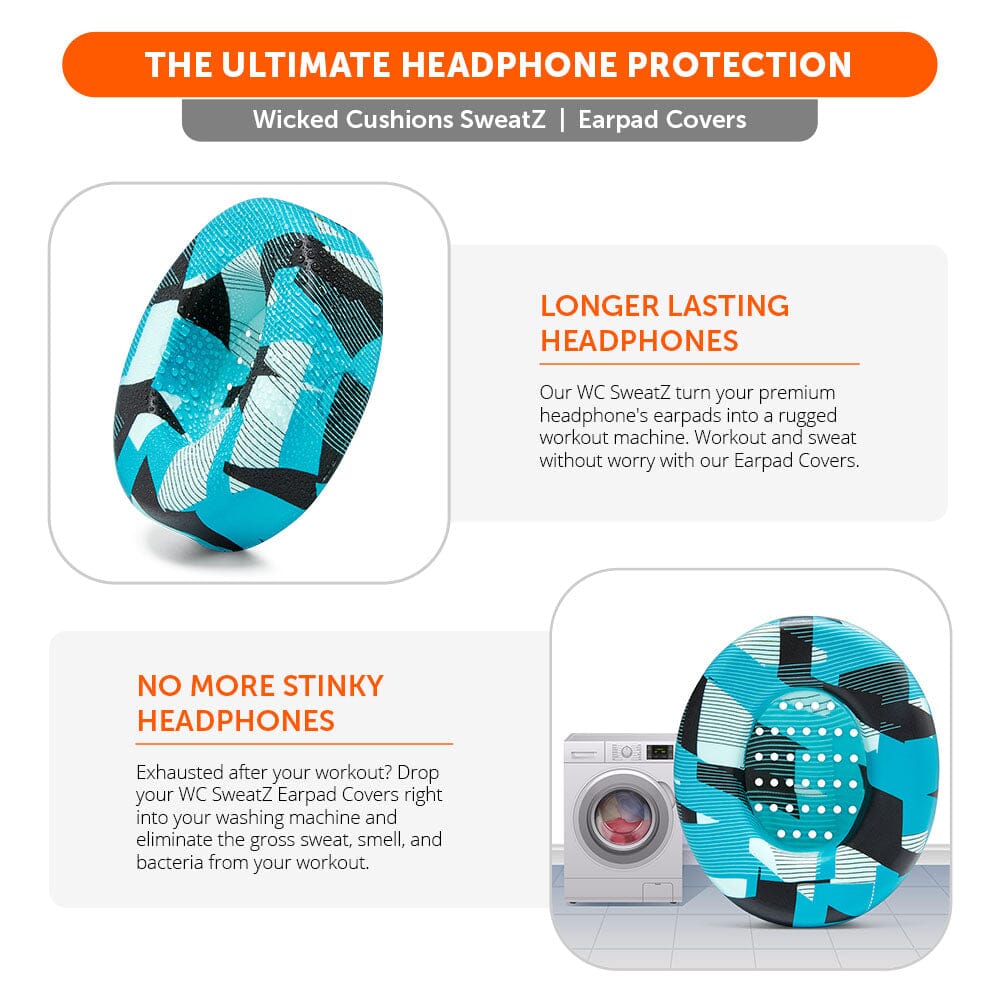 Beats Studio 2 & 3 Earpad Sweat Covers - WC SweatZ StudioSweat CoversTorqelo.com