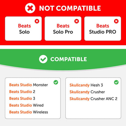 Beats Studio 2 & 3 Earpad Sweat Covers - WC SweatZ StudioSweat CoversTorqelo.com