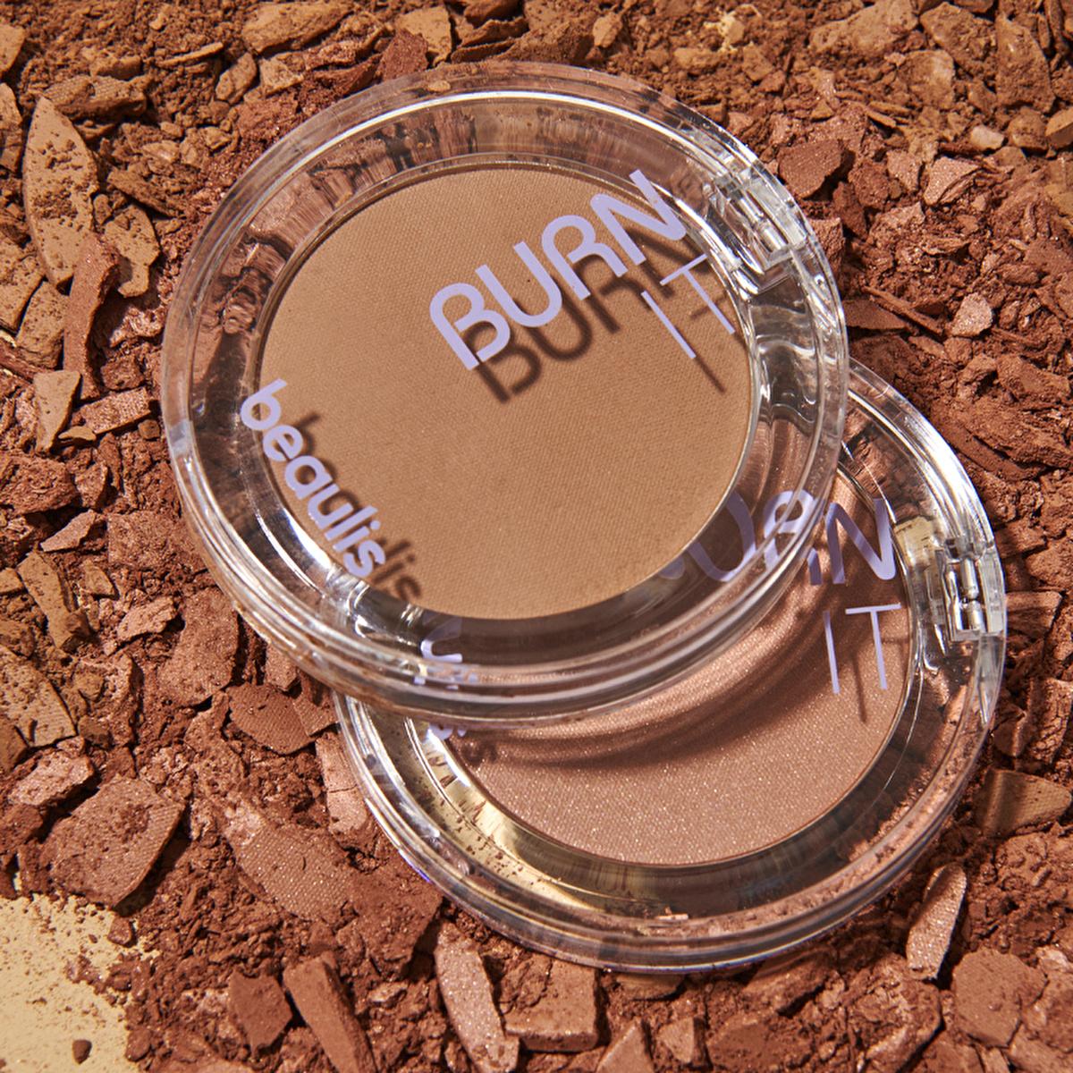 Beaulis Burn It Powder Bronzer 195 Sunlover - Powder Bronzer for Natural Sun-Kissed GlowBronzerTorqelo.com