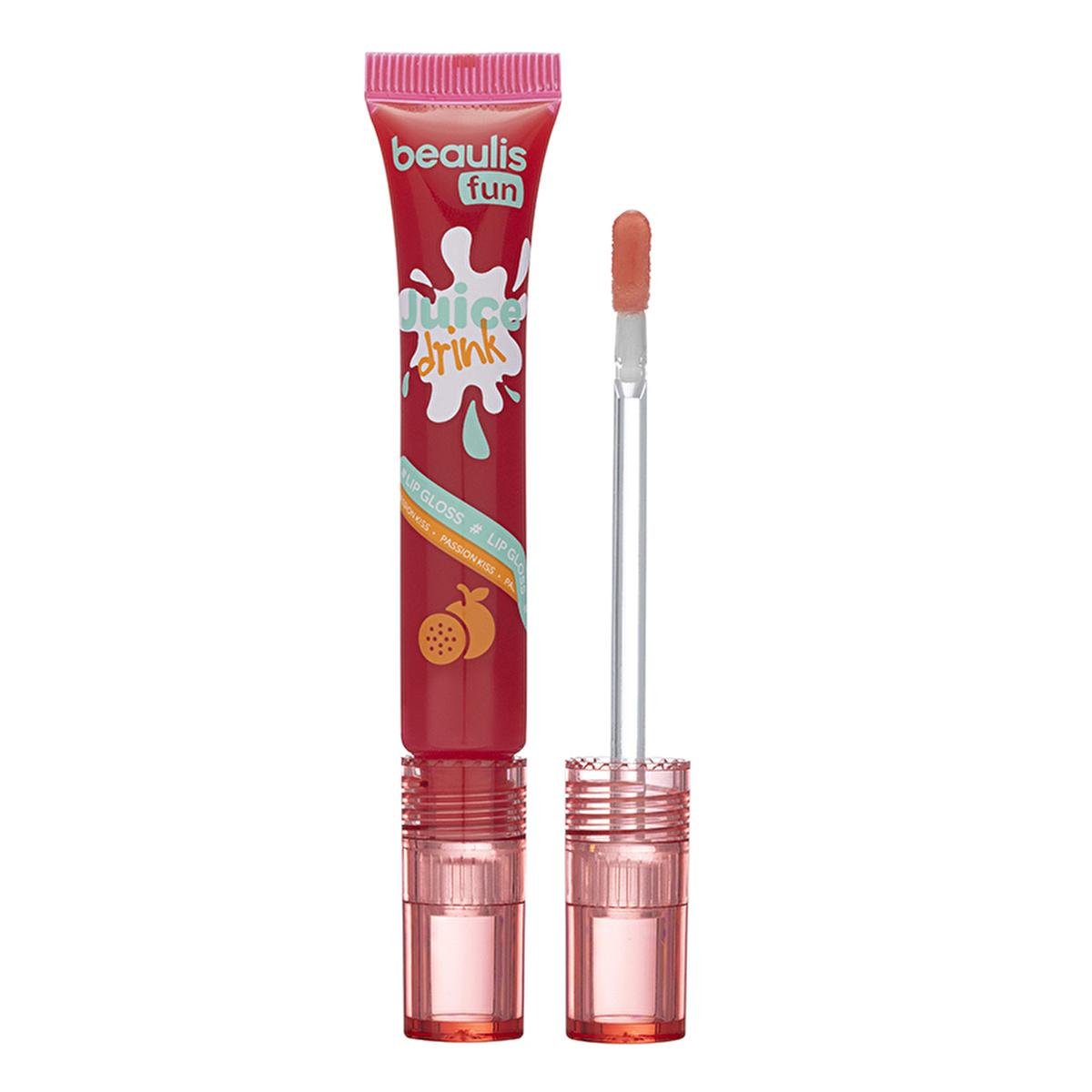 Beaulis Fun Juicy Drink Lip Gloss - Moisturizing, Flavored, Non-Sticky ShineLip GlossTorqelo.com