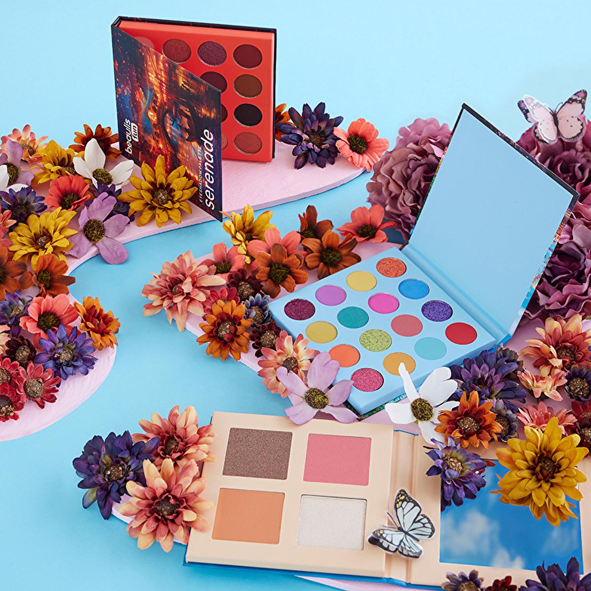 Beaulis Makeup Palette - Fun Face Spirit 903 Luminous Play for Enhanced Facial FeaturesBlushTorqelo.com