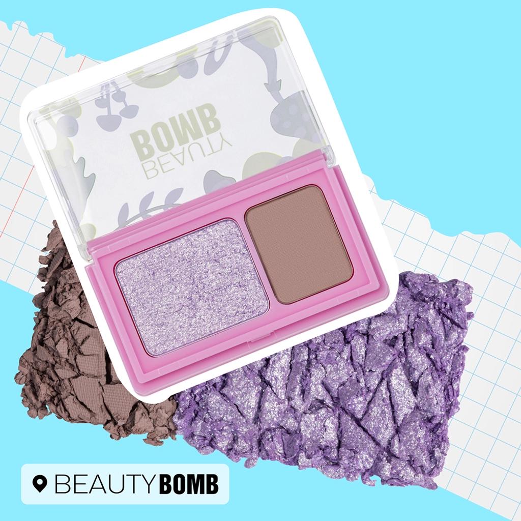 Beauty Bomb Duo Eyeshadow Palette 04 for Vibrant Eye LooksMakeupTorqelo.com