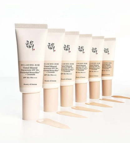 [Beauty of Joseon] Tinted Mineral Dayscreen SPF50+ PA++++ 40ml (6colors) by Seoulia