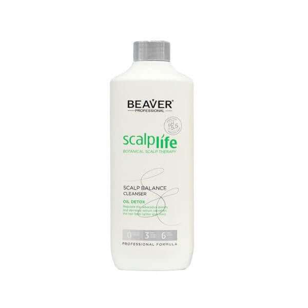 Beaver Scalp Balance Cleanser Oil Detox Shampoo 298 ml by Beauty Care Bag