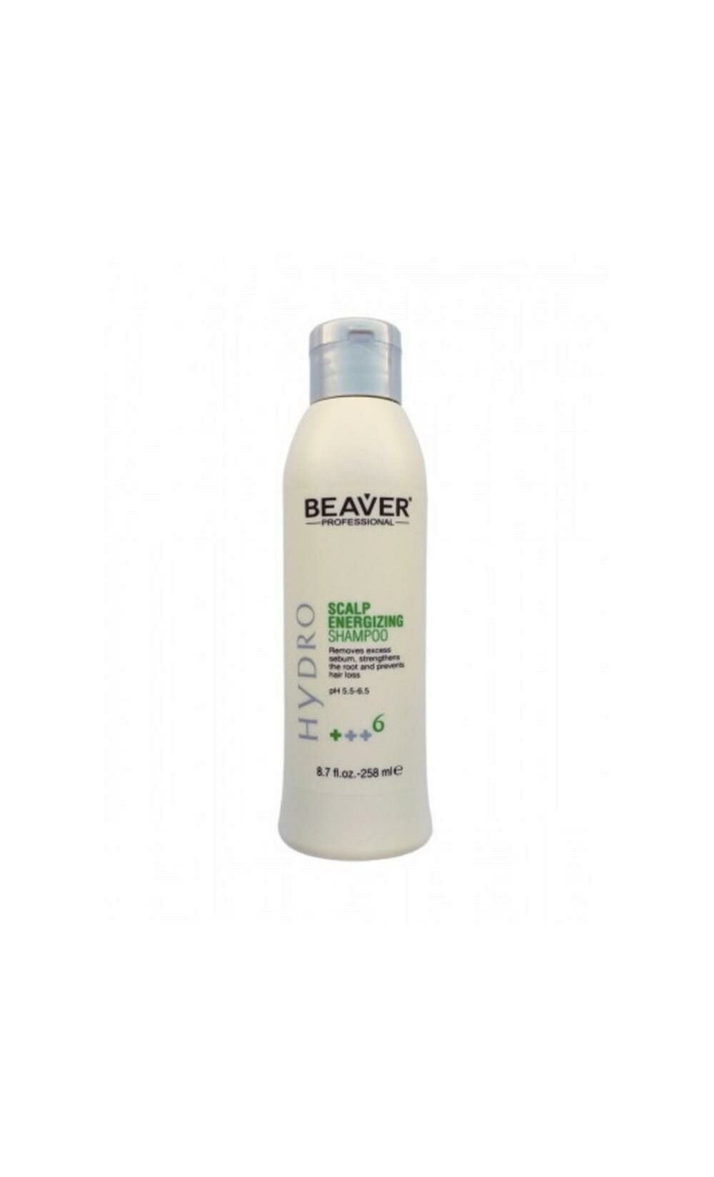 Beaver Scalp Energizing shampoo, 258 ml