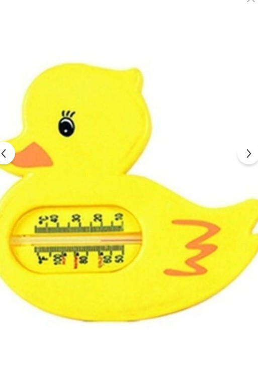 Bebedor Bath Thermometer 579 for Safe Baby Bathing by Beauty Care Bag