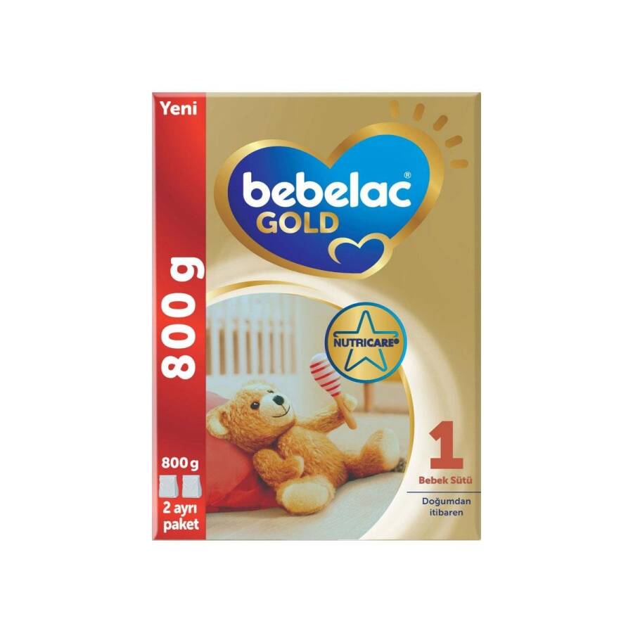 Bebelac Gold 1 Infant Formula for 0-6 Months 800g by Beauty Care Bag