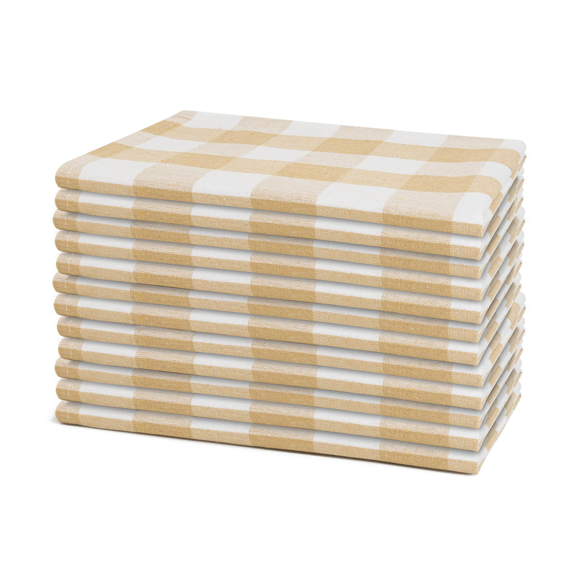Plaid cotton dinner napkins – view 11