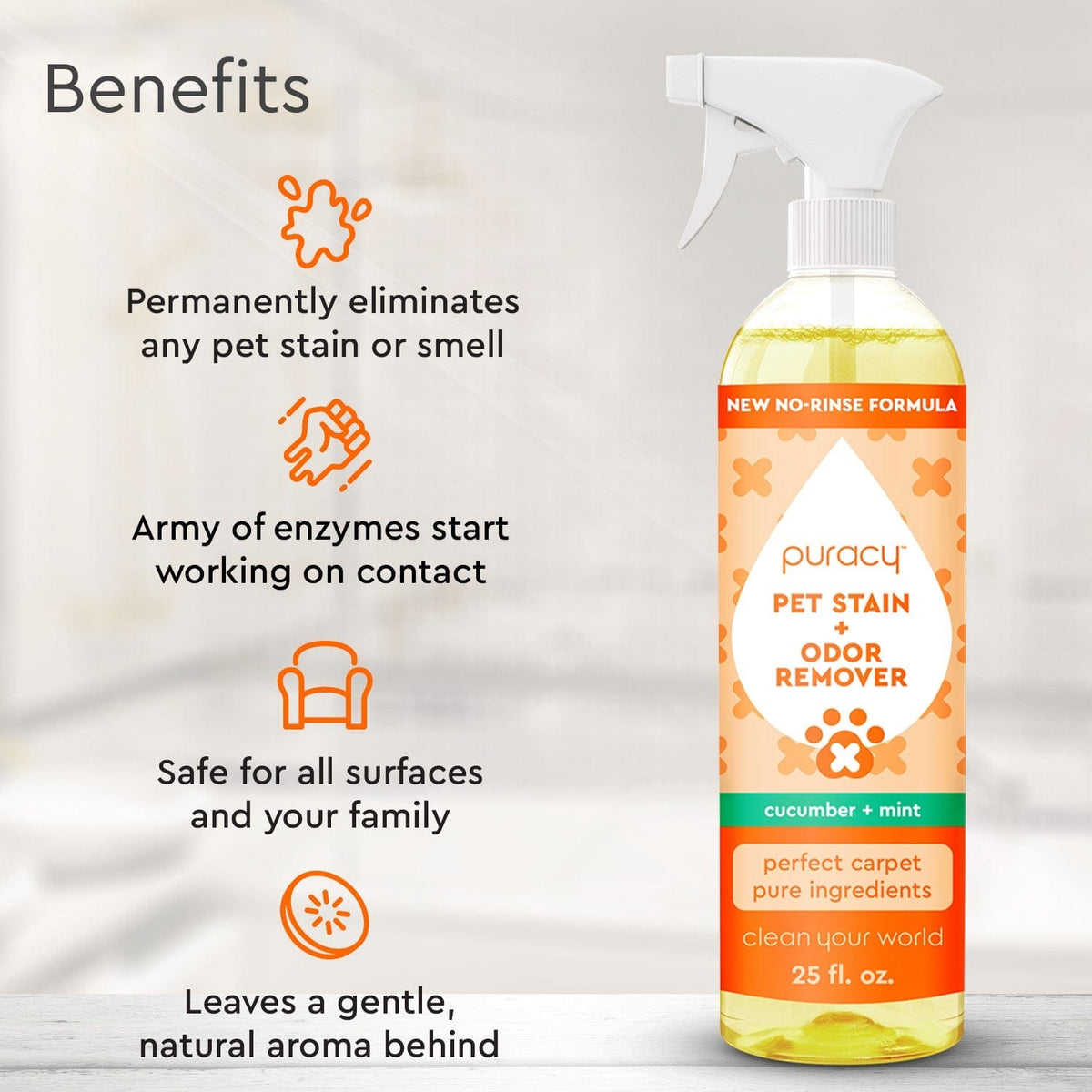 Pet stain and odor remover – view 4
