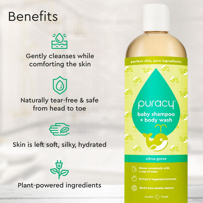 Tear-free baby shampoo and body wash – view 14