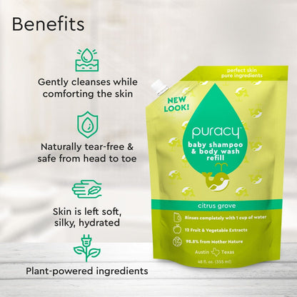 Tear-free baby shampoo and body wash – view 20