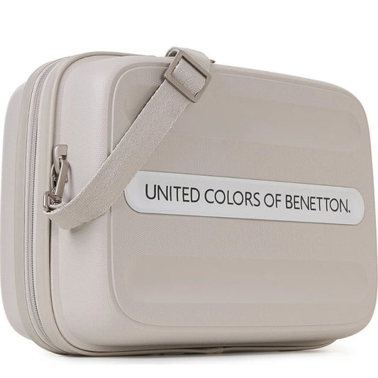 Benetton 1770 Makeup Bag Champagne Travel Organizer by Beauty Care Bag