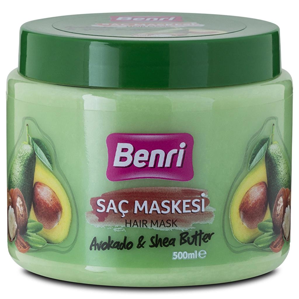 Benri Shea Butter & Avocado Nourishing Hair Mask 500 mlHair CareTorqelo.com