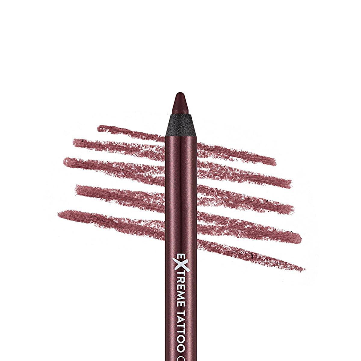 Flormar Extreme Tattoo Very Berry Gel Eyeliner Pencil: Waterproof, Smudge-Proof, & Long-Lasting Intense Purple Eye Definition by Beauty Care Bag