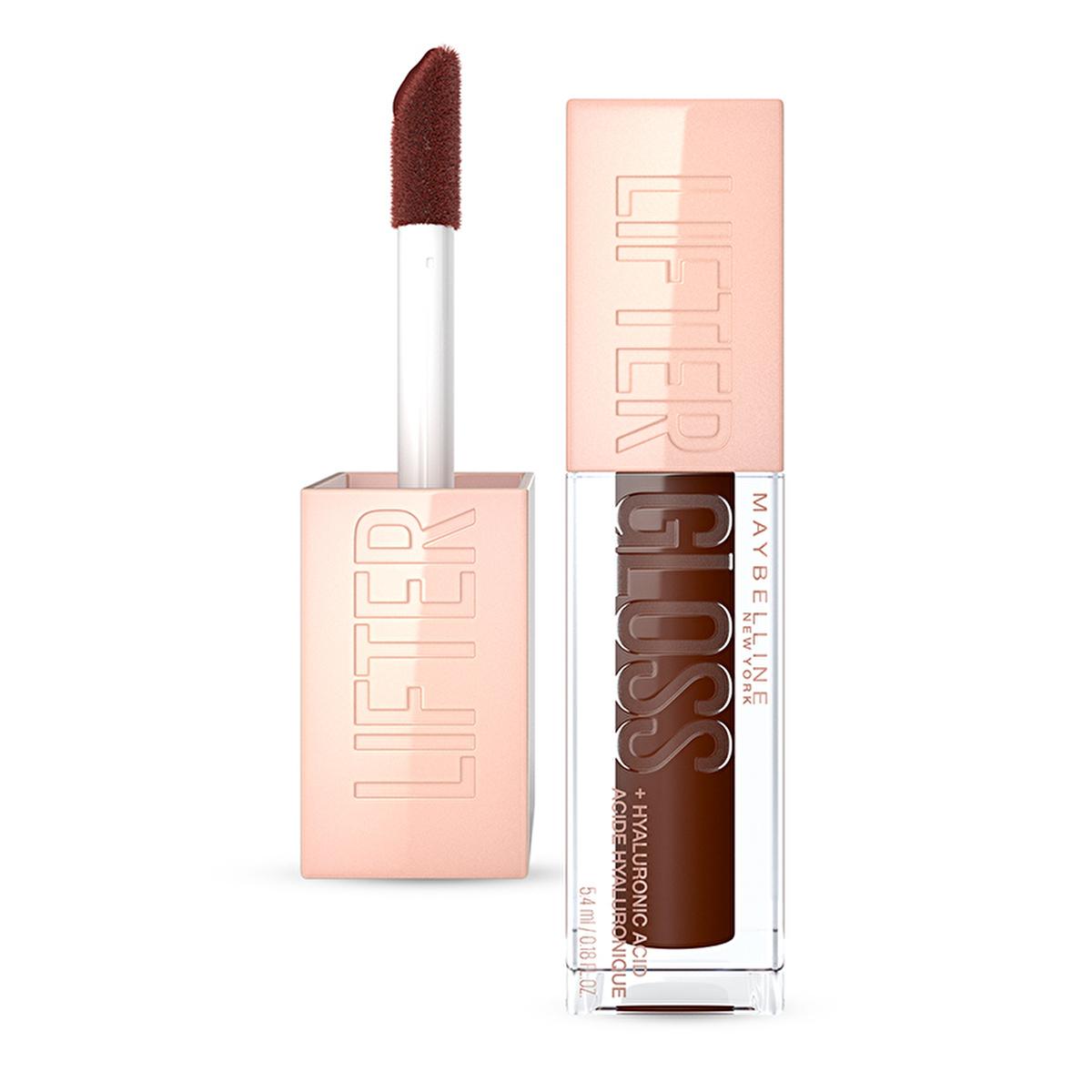 Maybelline Lifter Gloss: Honey'd Nude Lip Gloss with Hyaluronic Acid for Hydrated, Fuller-Looking Lips - High Shine, Moisturizing Formula by Beauty Care Bag