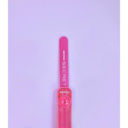 Beter Tempered Glass Nail File - Folding Nail Care Tool for Gentle Shaping & Smoothing by Beauty Care Bag